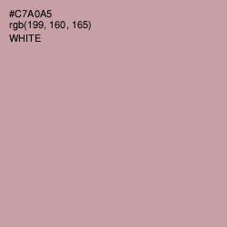 #C7A0A5 - Bison Hide Color Image